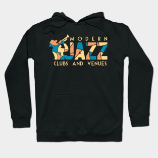 Modern Jazz Club Design Hoodie